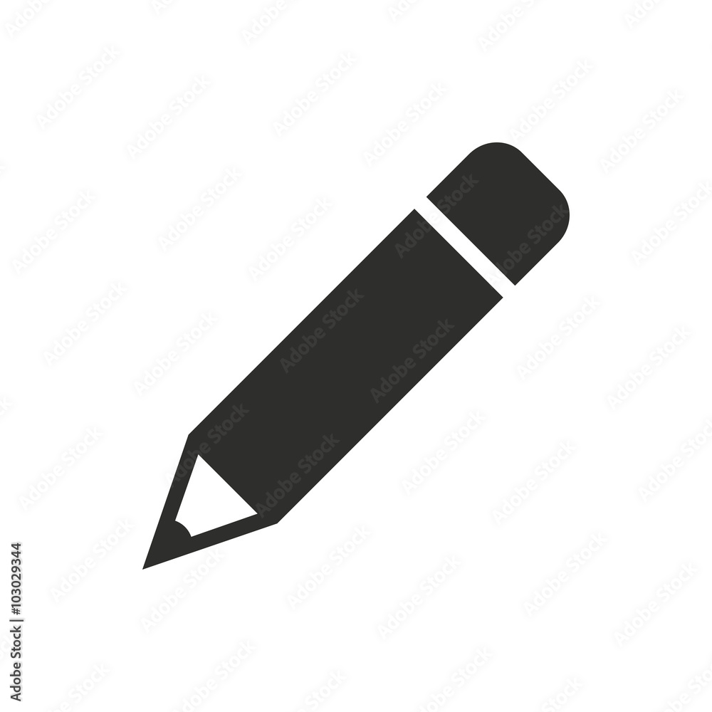 Pencil - vector icon. Pencil - vector icon.