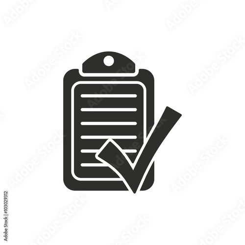 Checklist - vector icon.