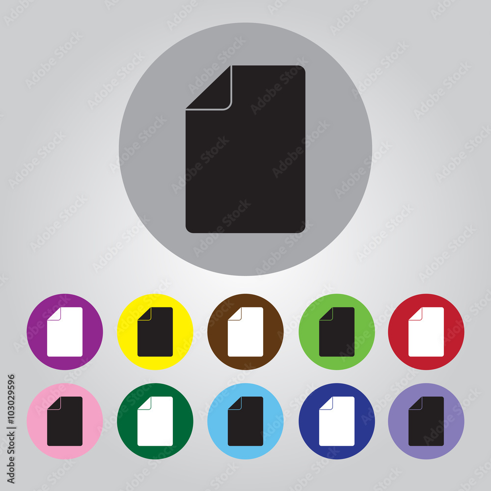 Sheet of paper icon Sheet of paper icon