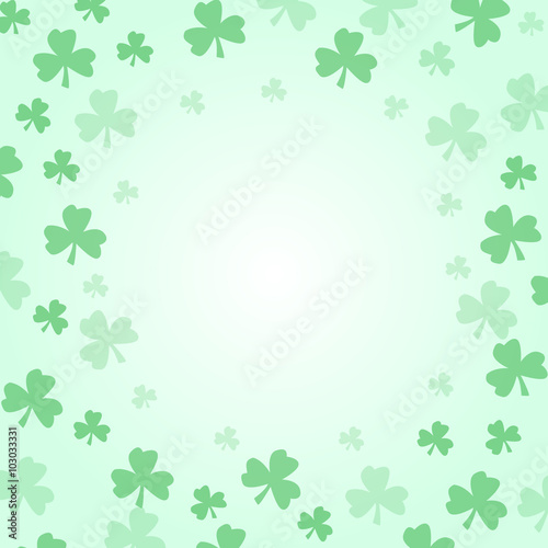 Vector Illustration of a St. Patrick's Day Background