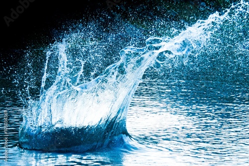water  explosion