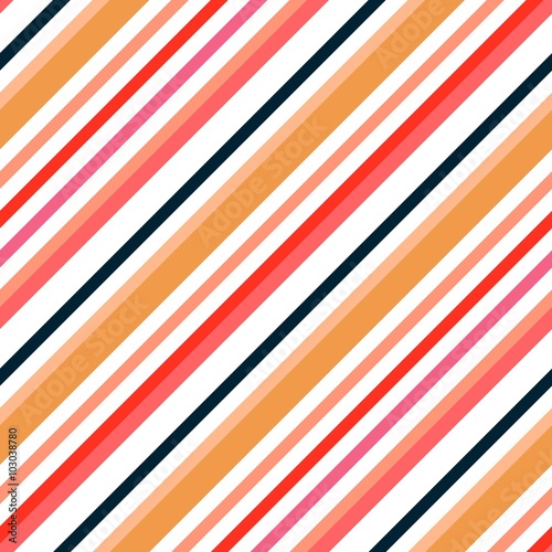 Simple retro geometric striped pattern. Background to copy without any seams.Vector fashion endless texture can be used for printing onto fabric and paper or scrap booking.
