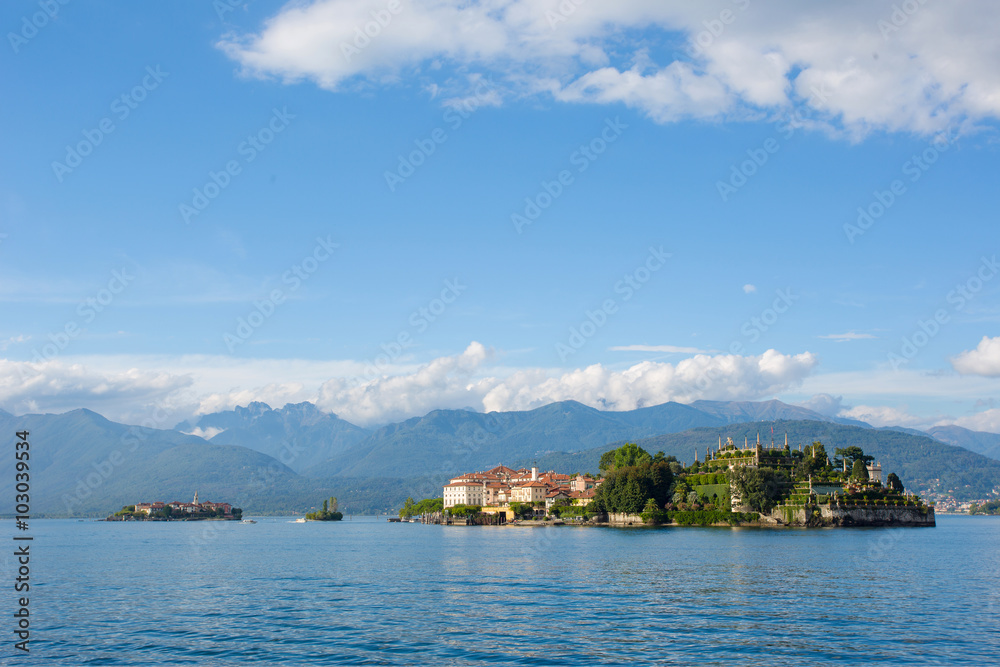 Lake maggiore Island Bella, Stresa Italy