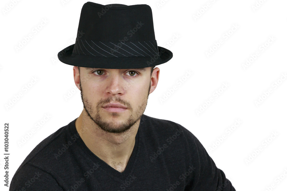 Man Wearing Fedora Man Wearing Fedora