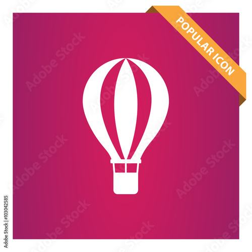 Air balloon icon