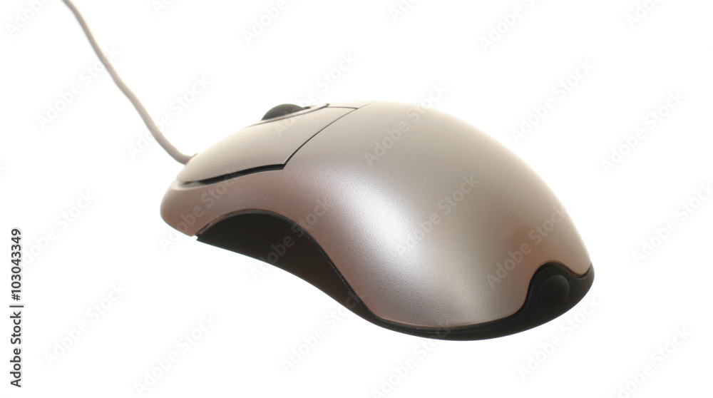 Computer mouse isolated on the white background Computer mouse isolated on the white background
