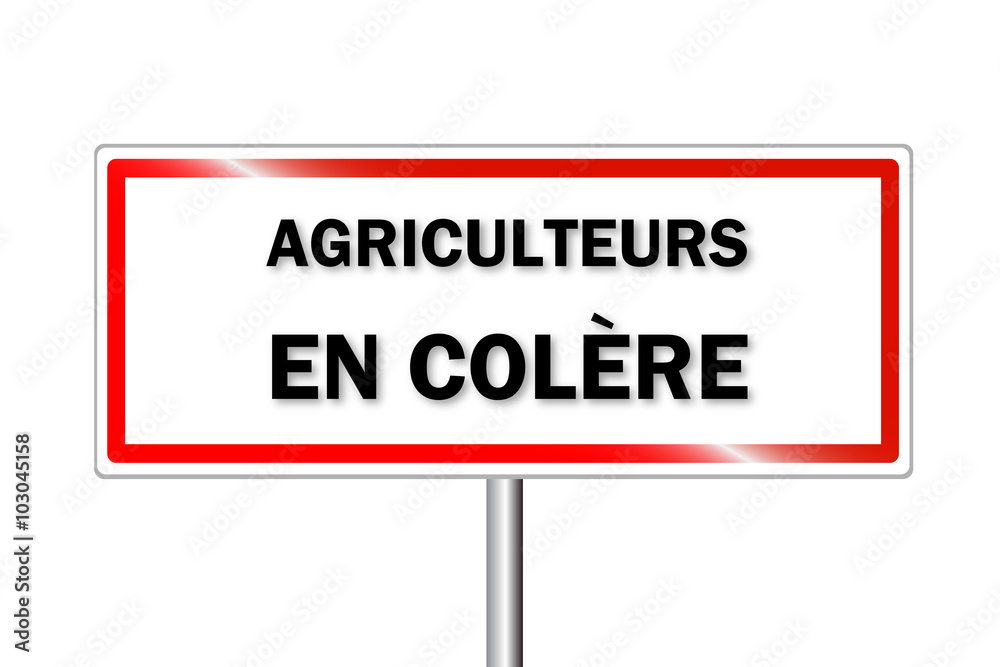 Agriculteurs en colère