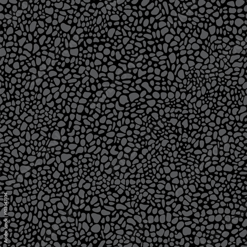 Pebble mosaic. Seamless vector pattern