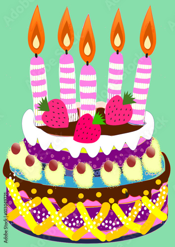 Birthday cake