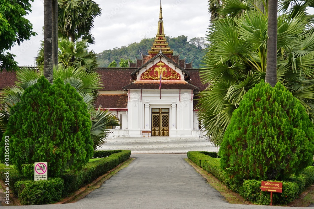 The Luang Prabang National Museum in the former Royal Palace