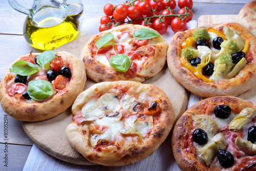 Mini Pizzas, Pizzette photo