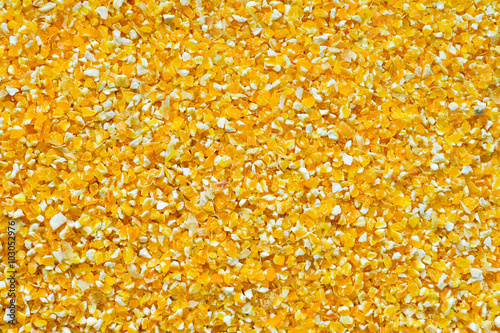 Corn grits background