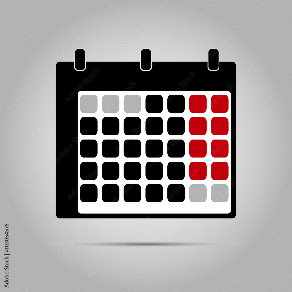 simple calendar icon simple calendar icon
