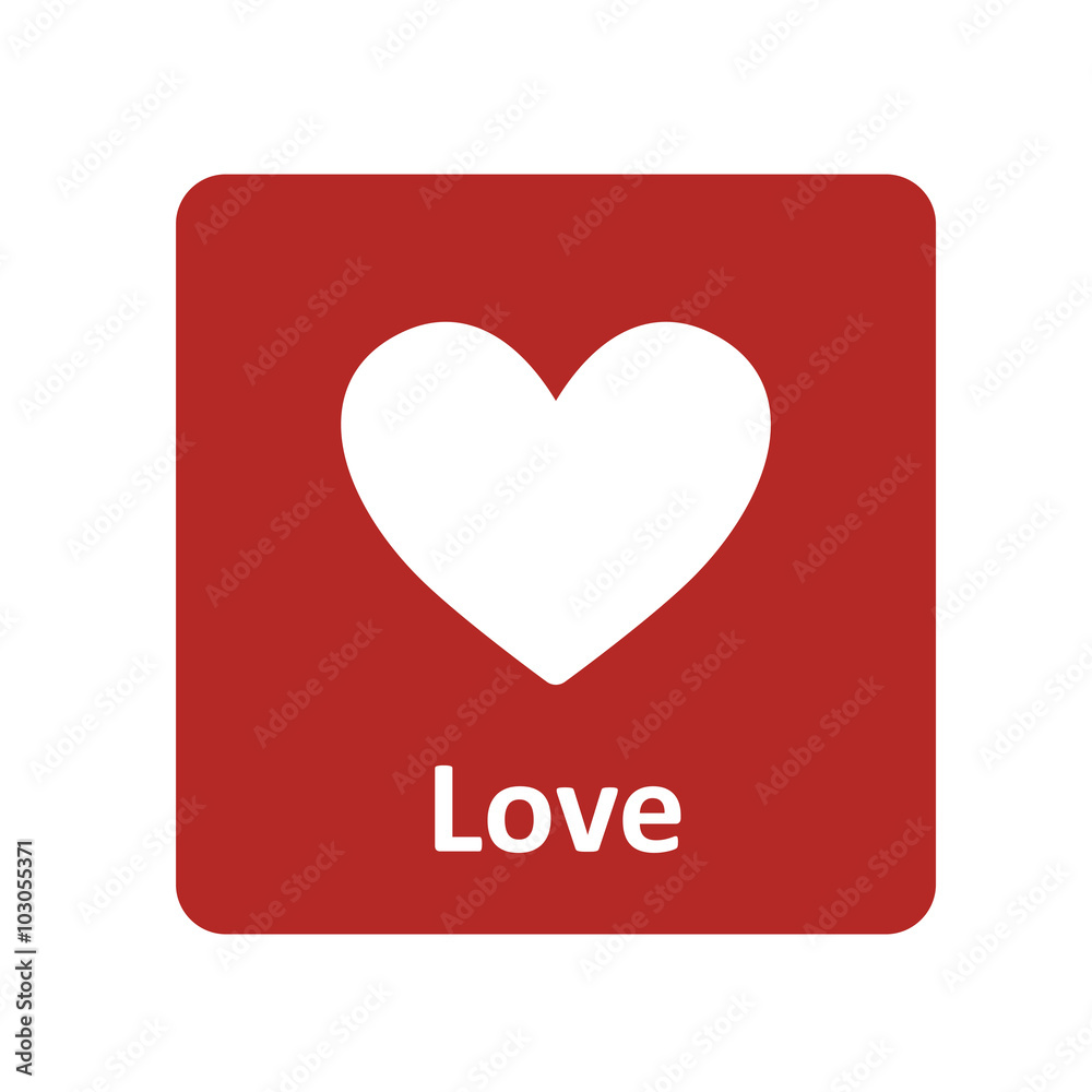 Love icon for web and UI Love icon for web and UI