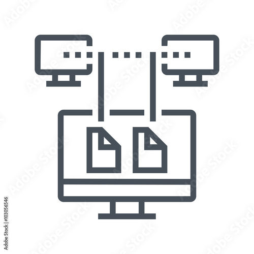 Network workflow icon