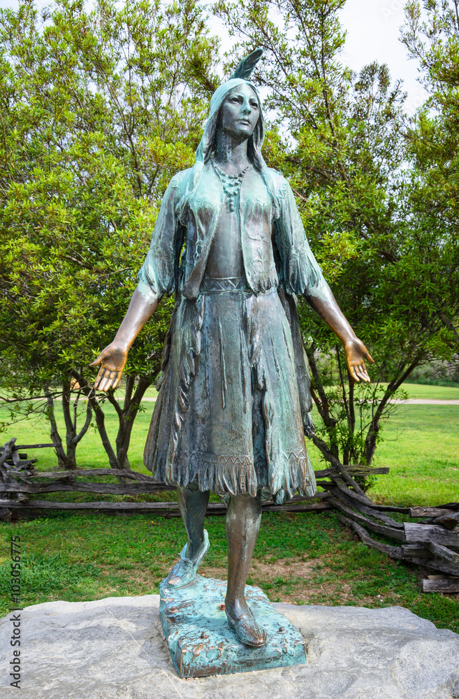 Naklejka premium Jamestown National Historic Site