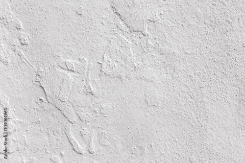 古い白い壁　Wall of the white concrete