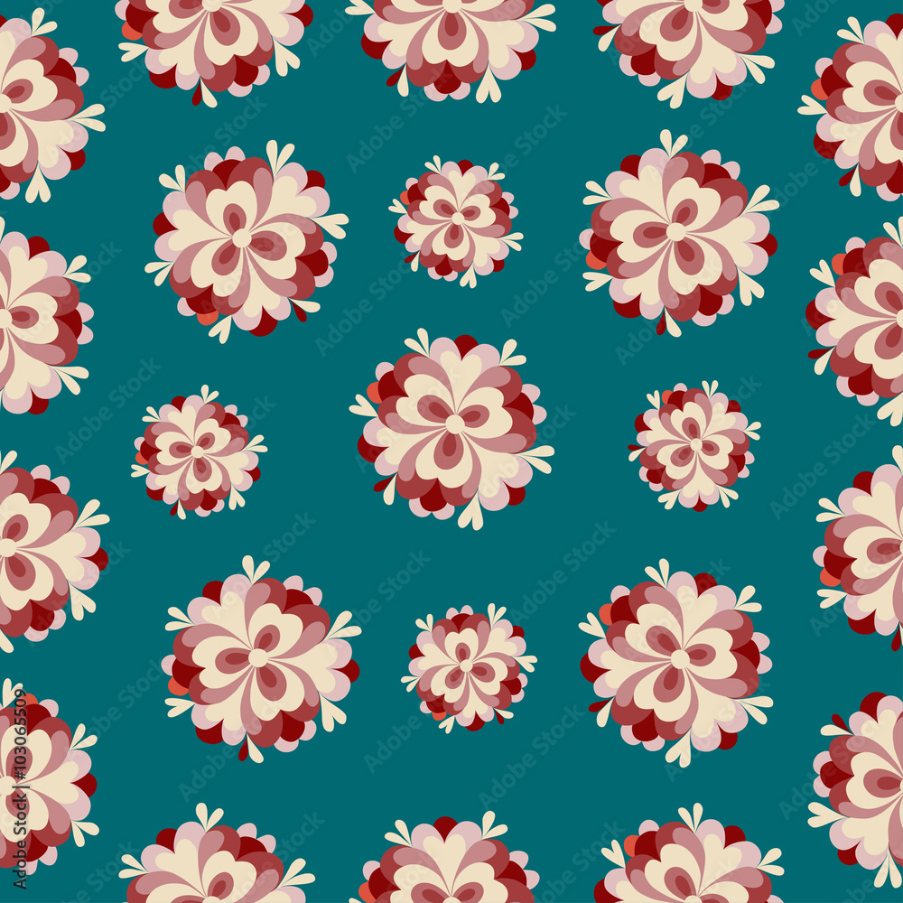 classic flowers pattern classic flowers pattern