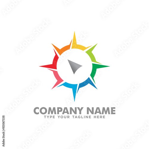 Compass Direction logo icon