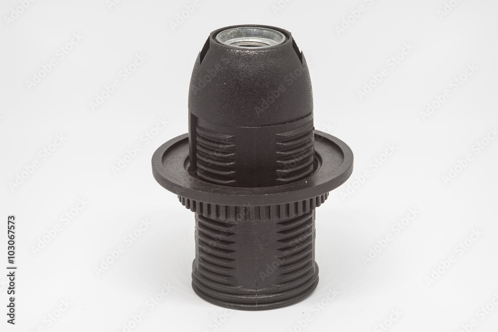 isolated parts of E14 Lampholder isolated parts of E14 Lampholder