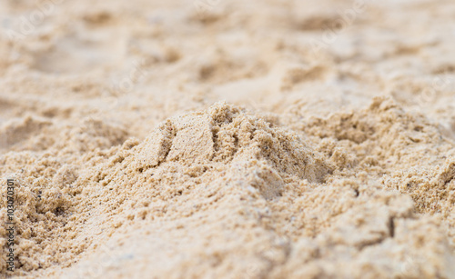 fine sand beach