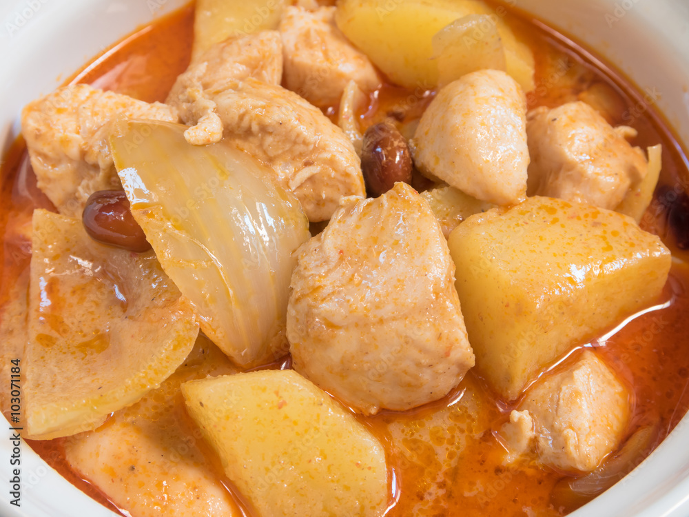 chicken massaman curry chicken massaman curry