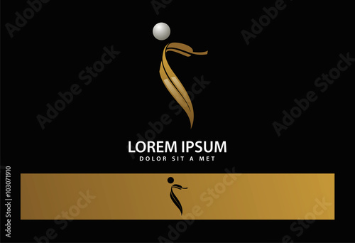 Leaf People Active Logo Vector