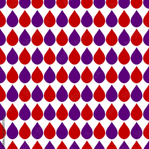 Red Purple White Water Drop...