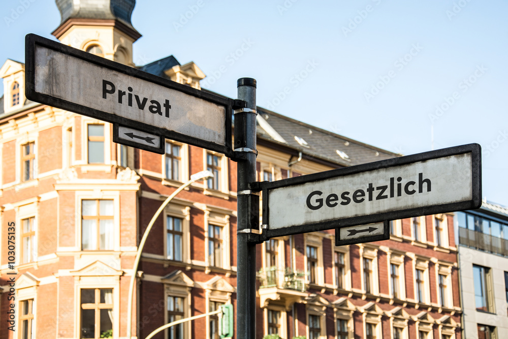 Fototapeta premium Schild 60 - Gesetzlich