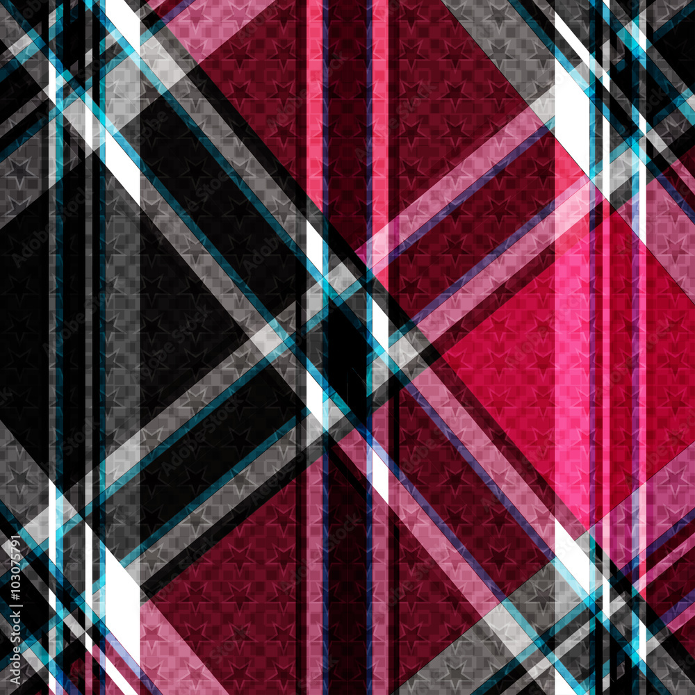 Fototapeta premium bright abstract geometric lines background vector illustration