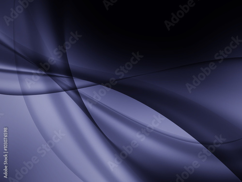 Abstract blue shiny modern background with wave