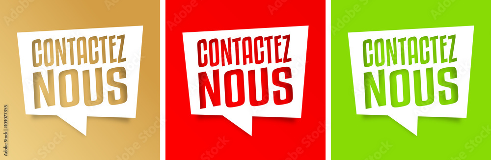 Contactez-nous