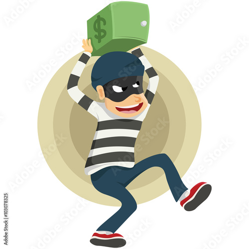 Thieves Run Away With Safe Deposit Box