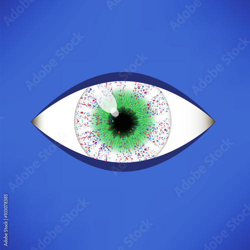 Green Eye Icon