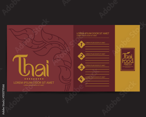 Thai Art Vector