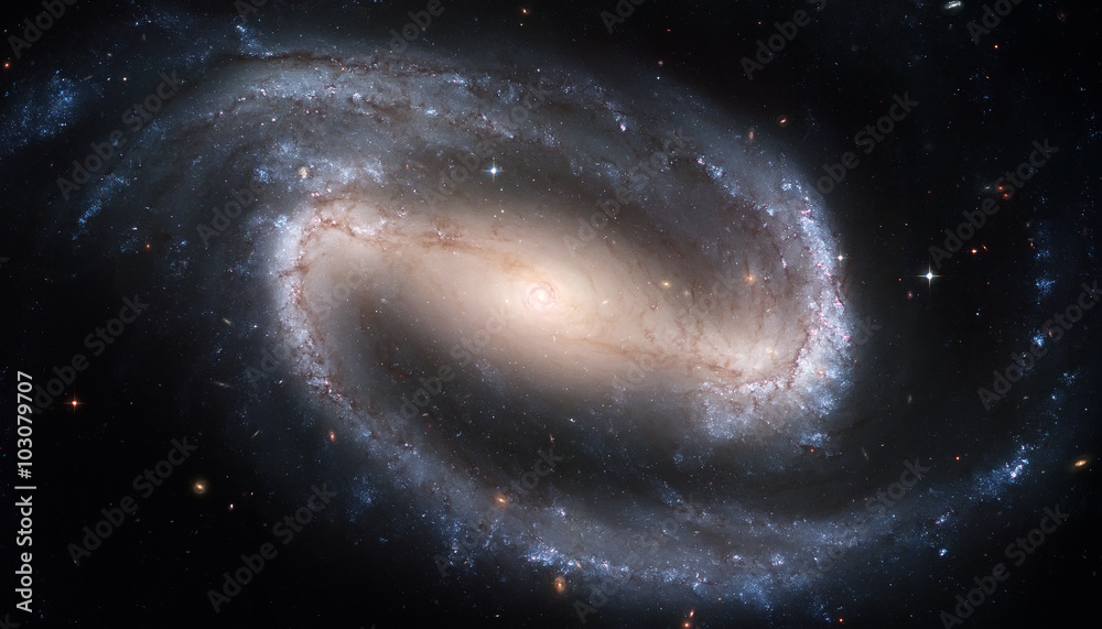 Naklejka premium NGC 1300 is a barred spiral galaxy in the constellation Eridanus