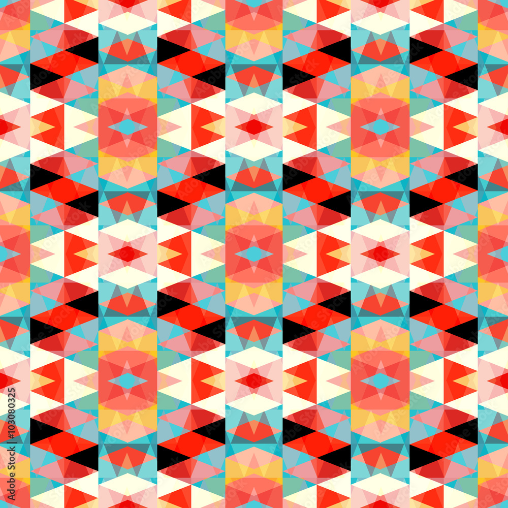 small colored polygons seamless geometric pattern small colored polygons seamless geometric pattern