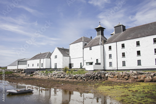 Fototapet Isle of Islay, Laphroaig Distillery