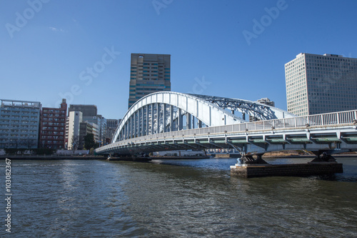 隅田川と永代橋 © Yoshinori Okada