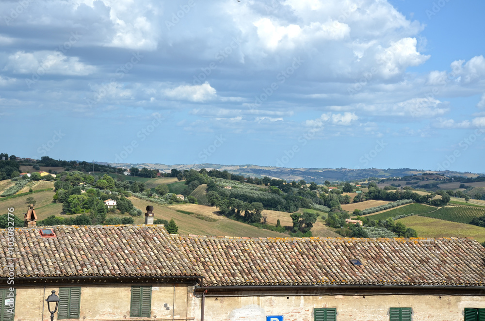 Vista da Corinaldo Vista da Corinaldo