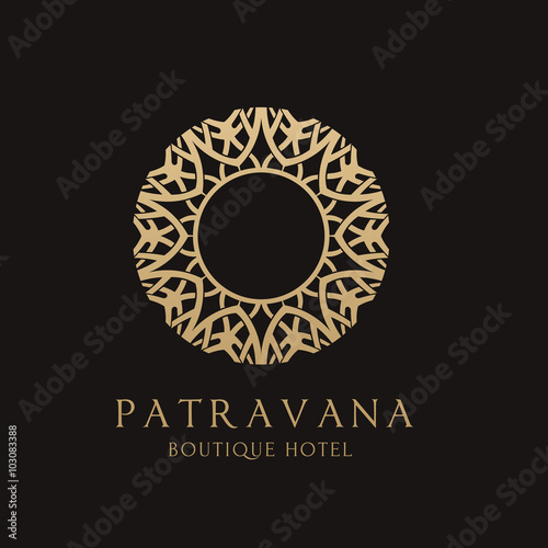 Luxury boutique logo brand identity for hotel and real estate company