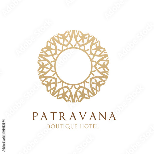 Luxury logo,boutique identity,real estate,property,royalty logo,hotel logo,crest logo,Victorian style logo,Vector Logo Template.