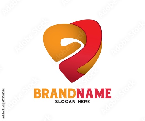 Free Download playful elegant and warm heart symbol - GFXLoad