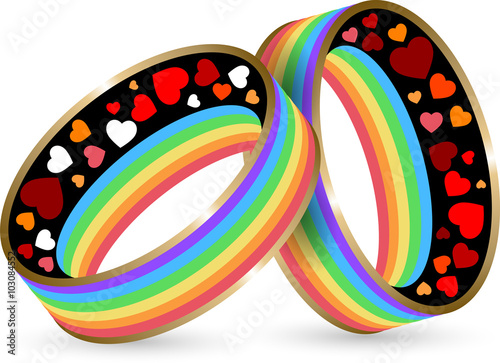 Rainbow Rings