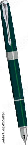 Green pen