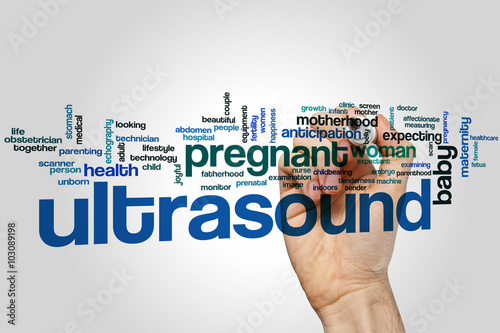 Ultrasound word cloud