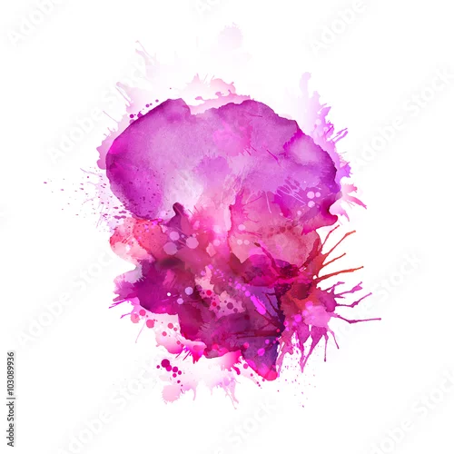 Obraz różowe plamy