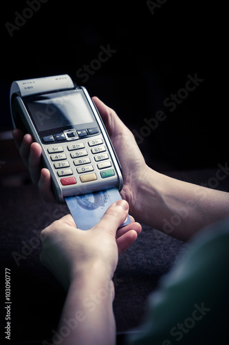 Wallpaper Mural POS and credit cards Torontodigital.ca