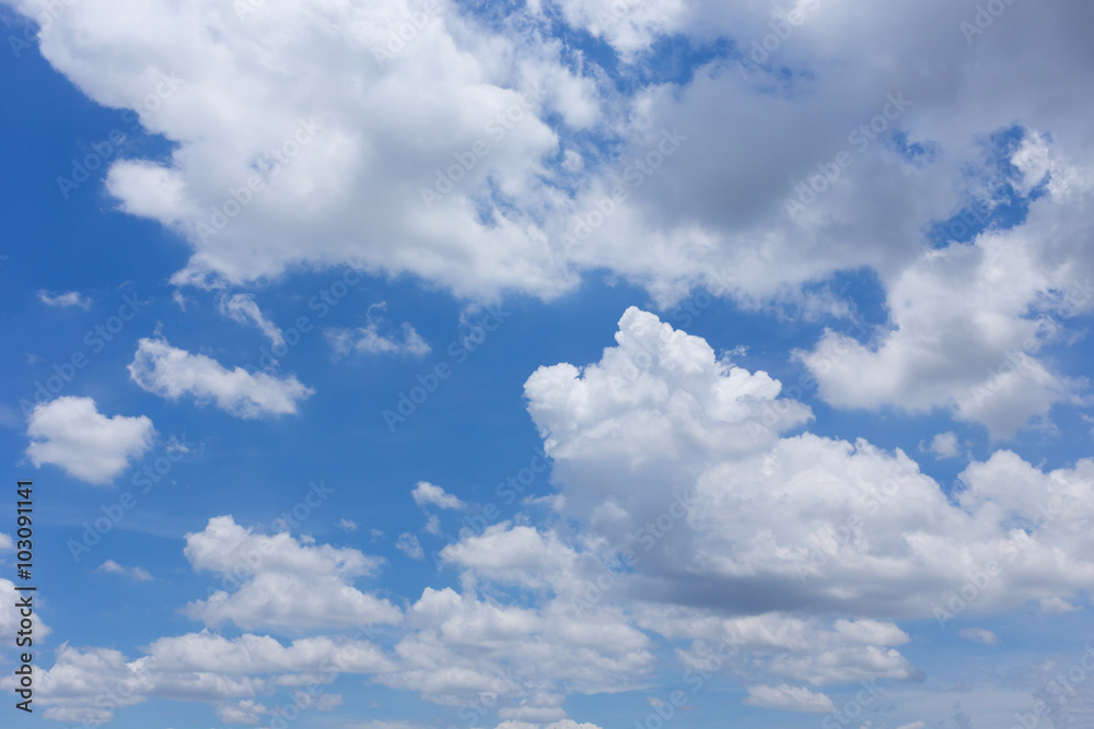 fluffy cloud on clear blue sky background fluffy cloud on clear blue sky background