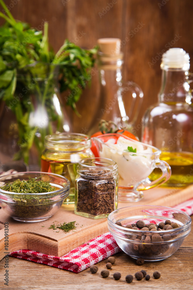 food ingredients in studio food ingredients in studio